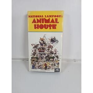 Vintage 1990 National Lampoon's ANIMAL HOUSE Movie VHS Tape NEW Sealed